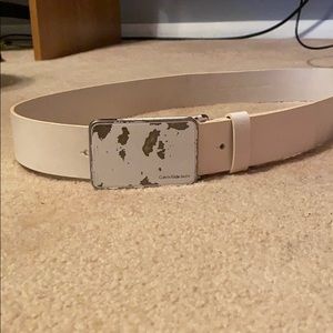 Distressed Men’s Calvin Klein Belt